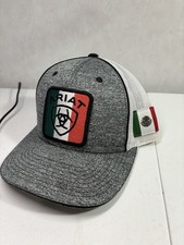 Ariat Truckers Hat Mexico Flag Mesh Adjustable.