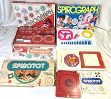 Kenner's Spirograph Lot of 3 1979 Spirograph 1986 Spirograph 1978 Spirotot