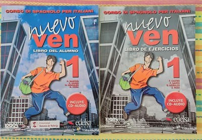 Nuevo ven libro del alumno - Libro de ejercicios (2 testi con cd) - Edelsa, 2007