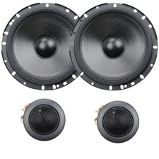 Alpine S-S65C S-Series 6-1/2" 80W RMS 2-Way Component Speaker System Comp NEW