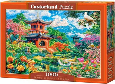 NEW CASTORLAND Jigsaw Puzzle 1000 Pieces  9+ Ages Spring Garden of Harmony