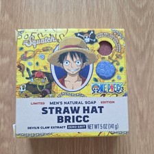 Dr Squatch x ONE PIECE Limited Edition Straw Hat Bricc Luffy Soap 5oz New