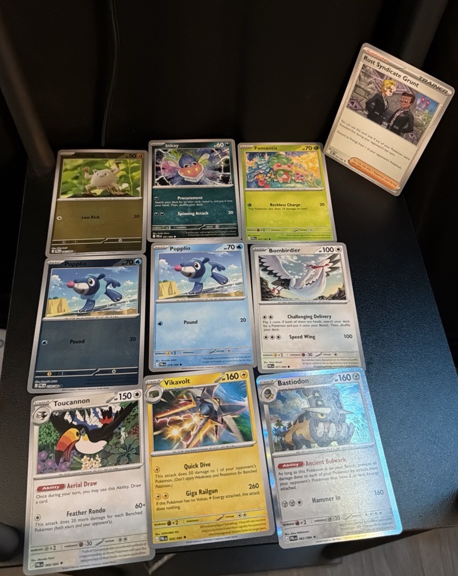 Pokémon TCG Mega Evolution Pitch Black Booster Pack Of 10 English 6+ Near Mint