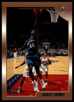 1998-99 Topps #114 Calbert Cheaney