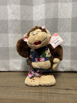 Cuddle Barn Bikini Barb ''Sexy and I know It'' Singing Vacation Monkey Plush