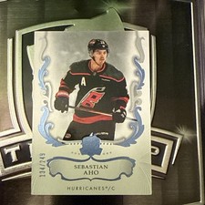SEBASTIAN AHO 2023-24 UD THE CUP 134/249 HURRICANES