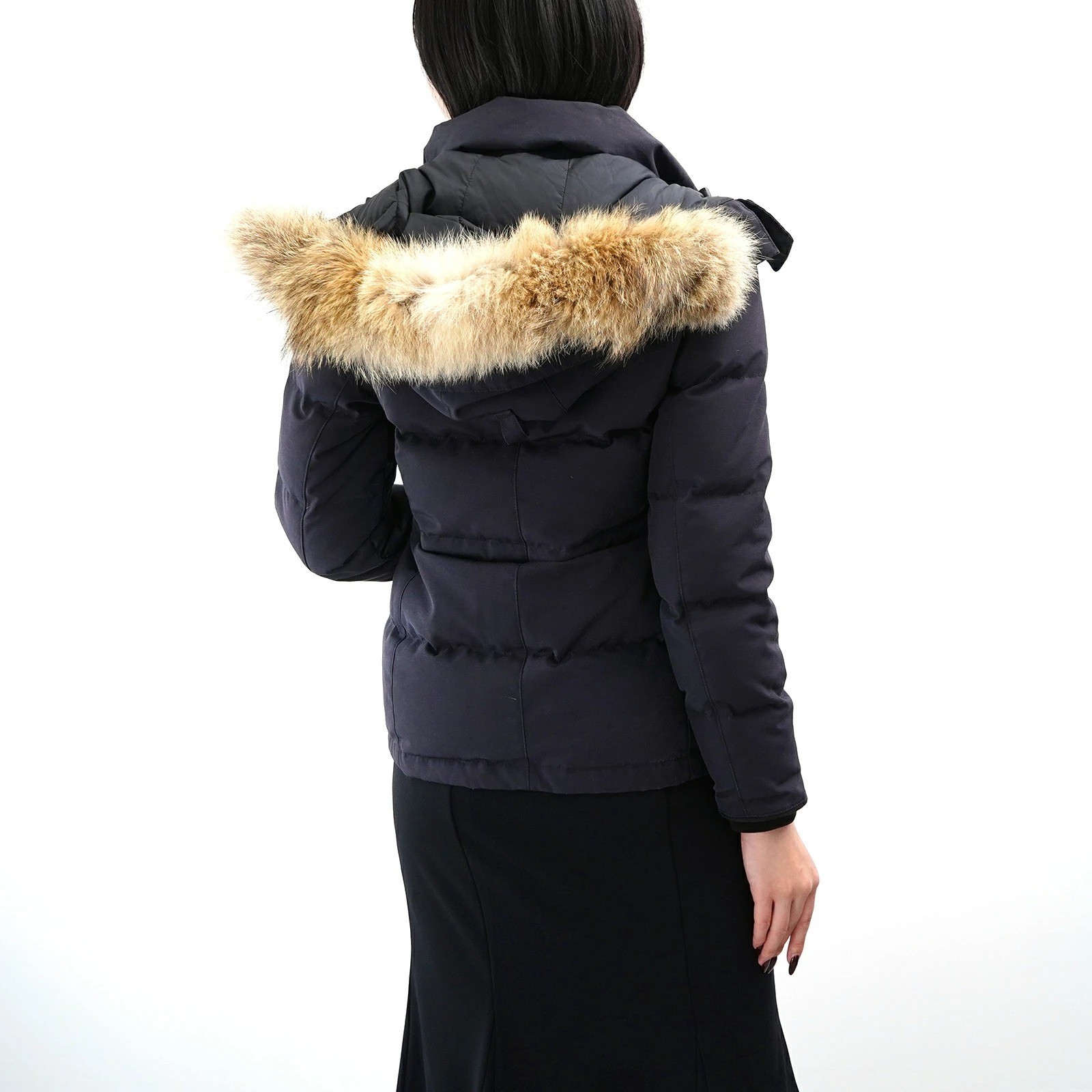 CANADA GOOSE CHELSEA PARKA Black Women's Down jacket thumbnail 6