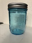 Ball R Half Pint Made In U.S.A. Blue Mason Jar Half Pint — photo 4