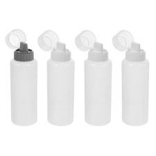 4x Squeeze Bottles Icing Squeeze Bottles Squeezy Sauce Bottle Oil Squeeze Bottle