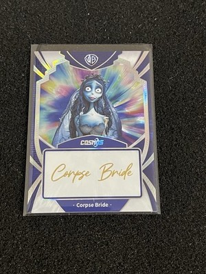 Corpse Bride 2024 Kakawow Cosmos Warner Bros Script Art Auto #d /50 #CWQ-IA-62