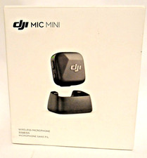 DJI Mic Mini Transmitter Wireless Lavalier Microphone Ultralight Black Free Ship