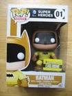 Funko Pop #01 Super Heroes Batman Yellow Suit Exclusive Vinyl Figure