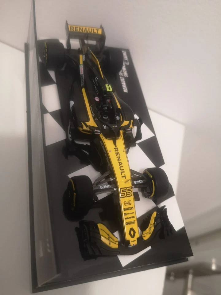 Carlos Sainz 2018 Renault RS18 Showcar 1/43 Minichamps F1 Formule 1  Miniature  - Photo 2/4