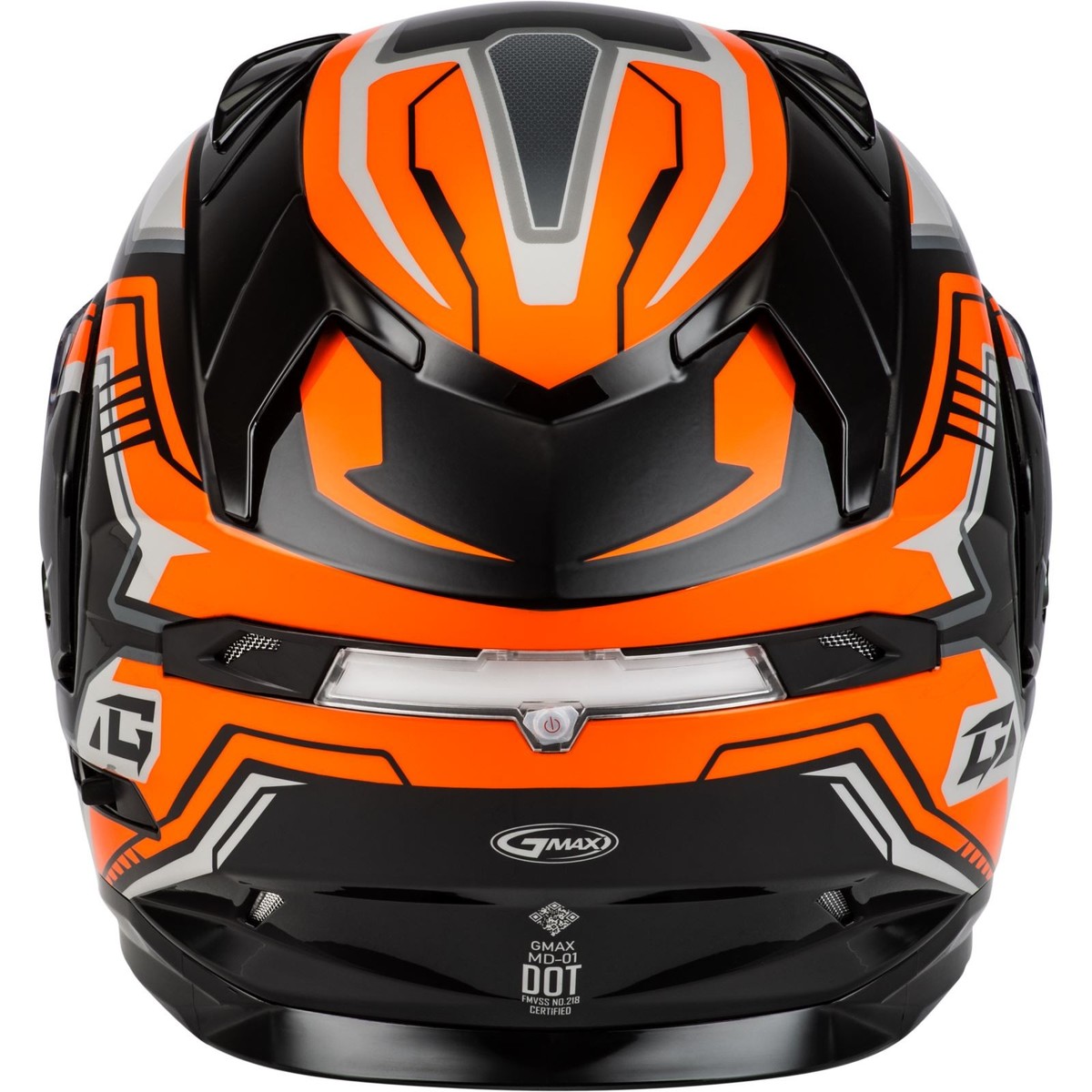 GMax MD-01S Transistor Snow Helmet - Orange/Black - XS M20139283