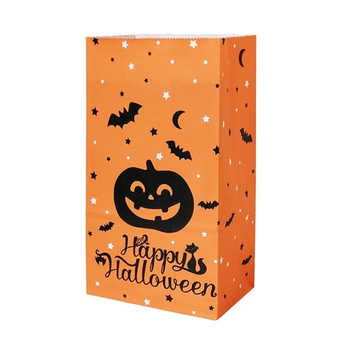 Halloween Advent Calendar Paper Candy Bags 24 Days Pumpkin - Picture 3 of 7