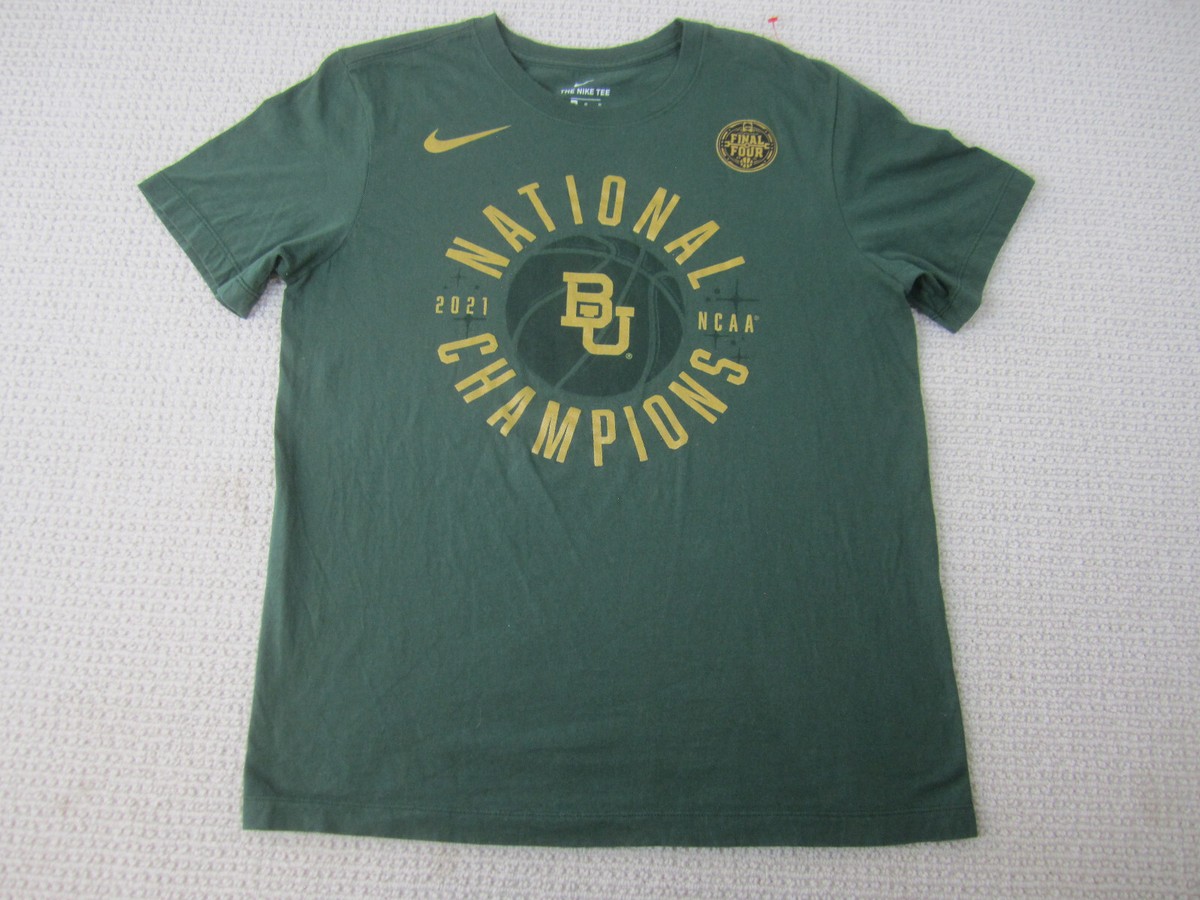 Nike Baylor Bears Championship Shirts Men's Nike Green Baylor