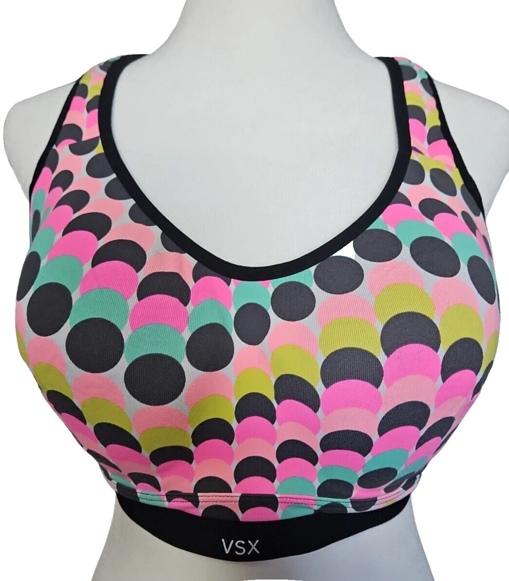 Polka Dot Multicolor Sports Bras