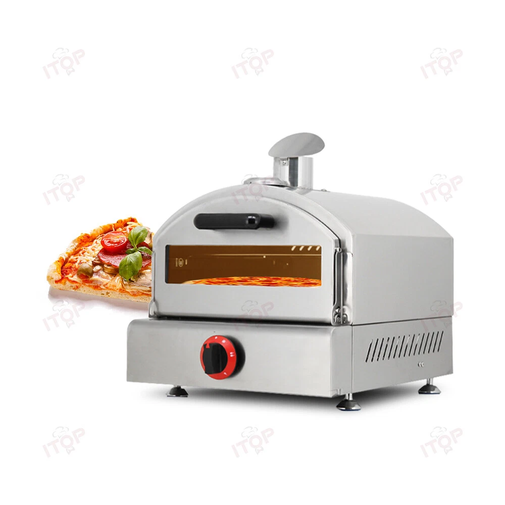 Single Stone Pizza Oven LPG Gas Pizza Oven Portable 1 Deck Outdoor Baker 0-350℃
Opens in a new windo