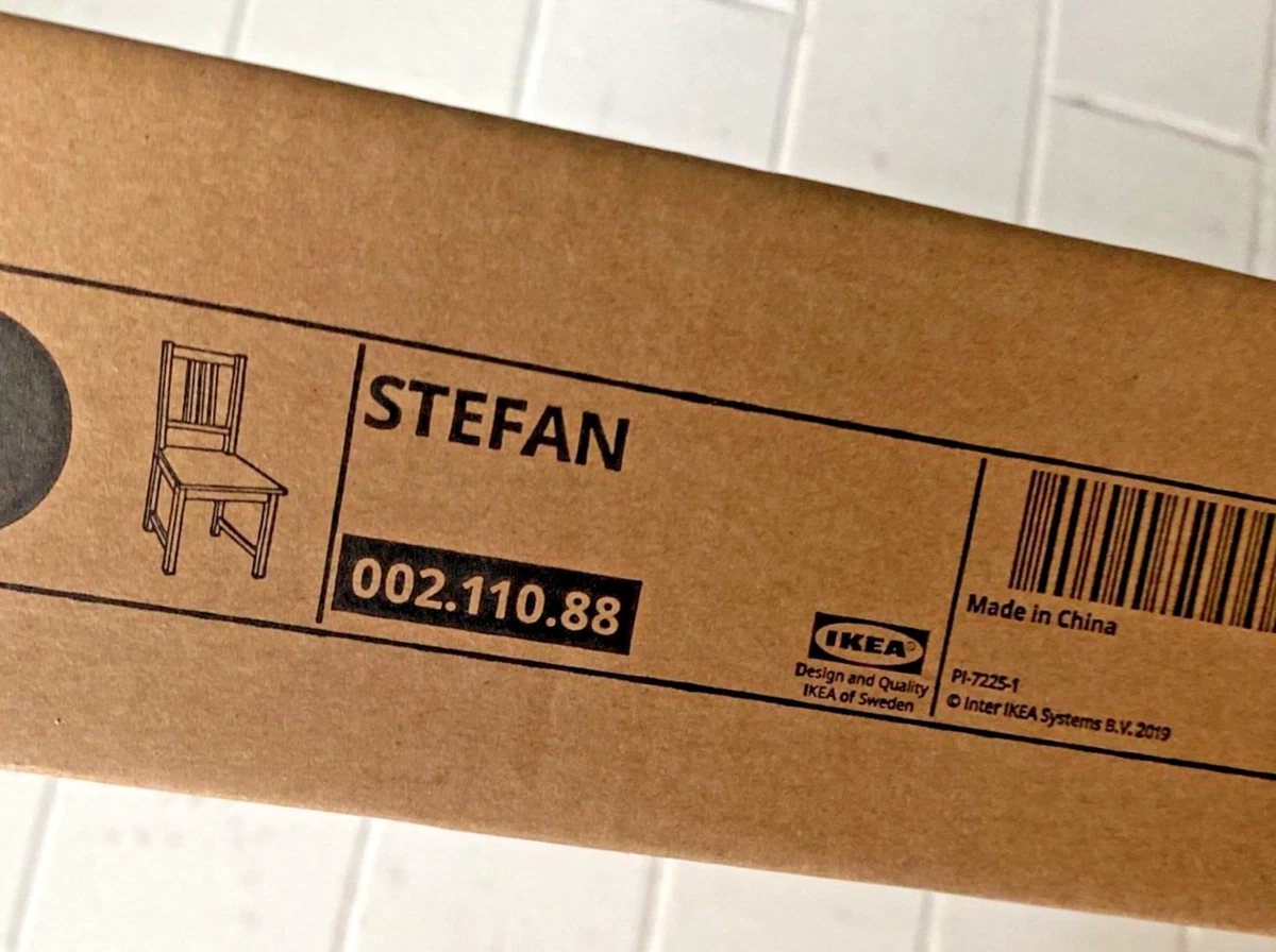 Ikea stefan chair black deals
