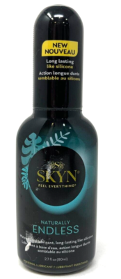 Skyn Naturally Endless Water-Based Lubricant Sealed 2.7 fl oz Exp: 7/2026