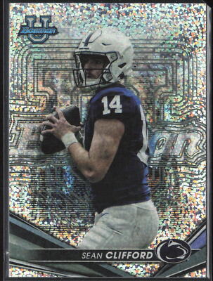 Sean Clifford 2022 Bowman Best University #64 Sparkle Refractor SP