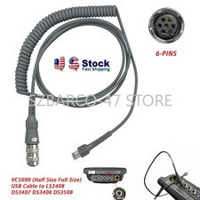 US 6-Pin USB SCANNER CABLE LS3408 To VC5090 DS3508 25-71918-01R / CBL-71918-11R