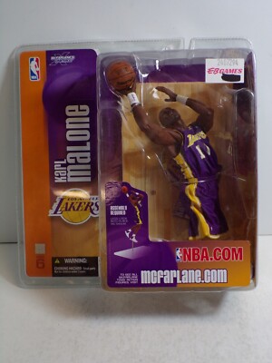 【希少】Mcfarlane NBA KARL MALONE Karl Malone Los Angeles Lakers McFarlane NBA Series 6 Figure
