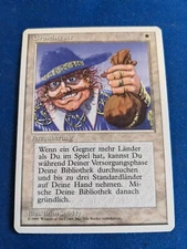 Land Tax 1x MtG FWB Foreign White Border GERMAN *See Pictures*