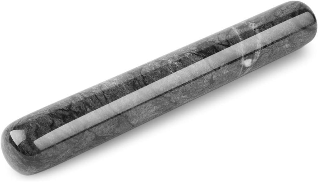 Homiu Marble Rolling Pin with Stand, Dishwasher Safe Kitchen Cookware Accessory 7625660753344 eBay