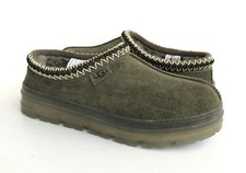 UGG WOMEN TASMAN CLEAR BURNT OLIVE MOCCASIN SHOE US 6 / EU 37 / UK 4