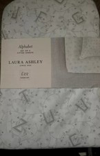 LAURA ASHLEY 2 SET fitted Sheets Todler Bed "ALPHABET"  Rrp �22
