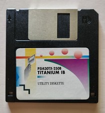 Vintage P5i430TX - 250B TITANIUM IB Utility Diskette - Pentium- Intel Chip Set