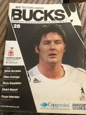 AFC Telford United v Redditch United 2008/09 Blue Square North