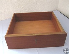 alte stabile Schublade mit Schloss Shabby f.Kommode Anrichte Schrank Schub Nr.13