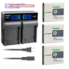 Kastar Battery LCD Rapid Charger for Sony NP-BK1 BC-CSK Sony Cyber-shot DSC-S780