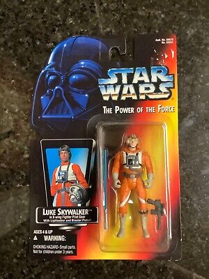 star wars action figures LUKE SKYWALKER X-WING FIGHTER PILOT GEAR powe –  ActionFiguresandComics