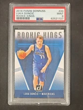 2018-19 Panini Donruss Rookie Kings Luka Doncic RC #20 PSA 9 Mint LA Lakers!
