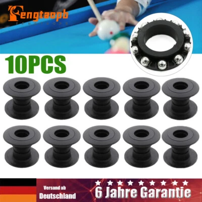 MARKENLOS 10X Lager Zubehör Gleitlager Set für Tischkicker Kicker Kickertisch Gummipuffer