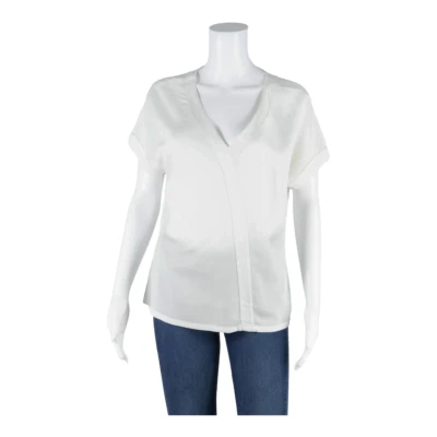 GUESS MARCIANO Blouse Femme Blanche Col En V S - Photo 1/4