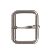 1 1/8" 30 mm Nickel Free Single Prong Roller Belt Buckle