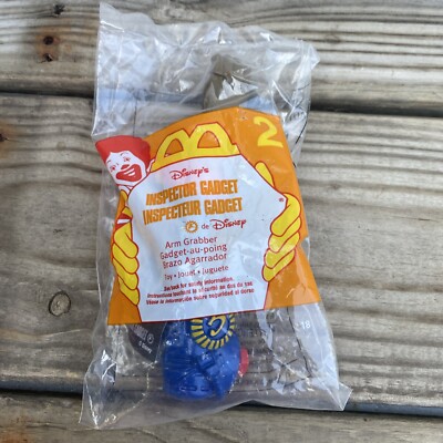 Vtg 1999 Disney's Inspector Gadget #2 Arm Grabber McDonald's Happy Meal Toy New