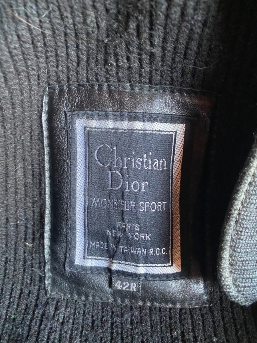 Christian Dior Leather jacket vintage 1980's | eBay Christian Dior Leather jacket vintage 1980's | eBay