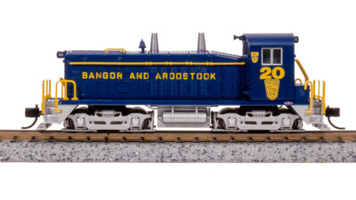 Broadway Limited 7484 N BAR EMD NW2 Diesel Locomotive Blue Yellow Diesel 20