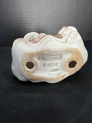 Vintage Napcoware Girl Lady Planter Figurine C-6391 Southern Belle