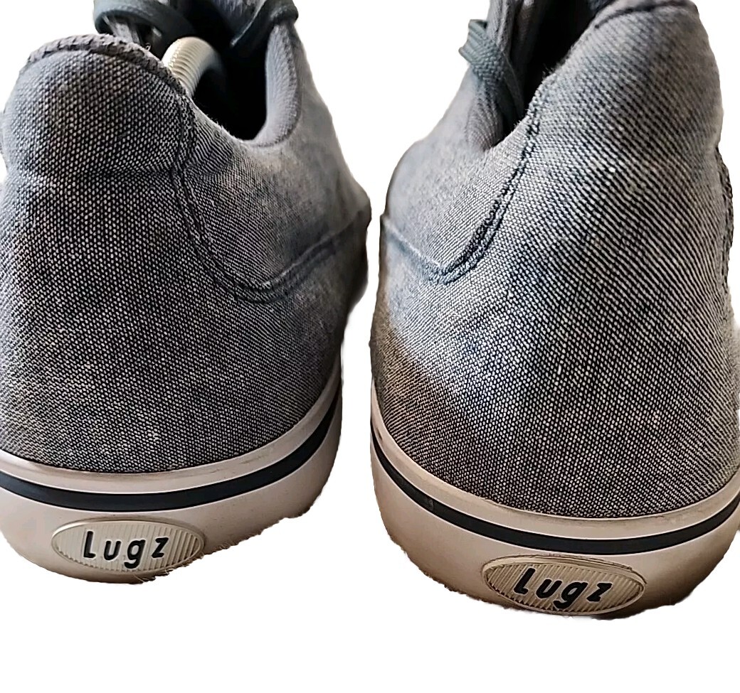 SAOLA Scarpe uomo Lugz sneakers blu lavato Stockwell lino Oxford atletiche taglia 12