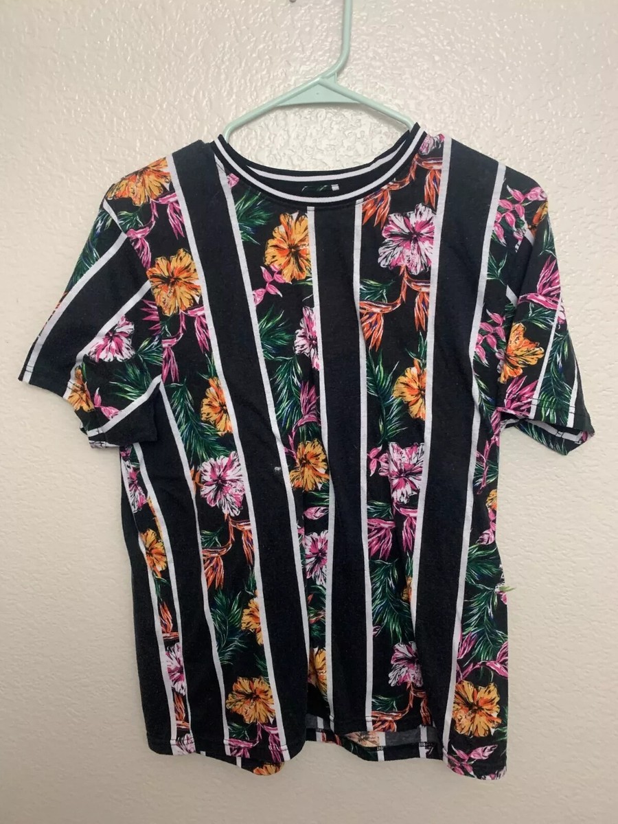 Tシャツ・カットソー FRESH PRINTS OF BEL-AIR / PAISLEY ALL OVER T-SHIRT BIG SIZE Fresh Prints Of Bel Air T-Shirt Men's Size Large Floral