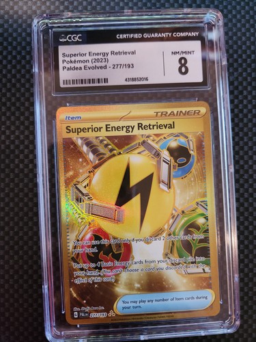Superior Energy Retrieval graded CGC 8 for sale on eBay