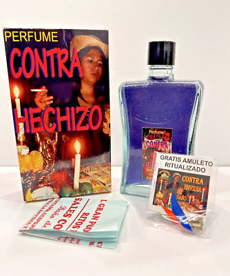 PERFUME CONTRA HECHIZO / AGAINST SPELL CONTRA ENVIDIA DAÑO MALAS ENERGIAS LIMPIA