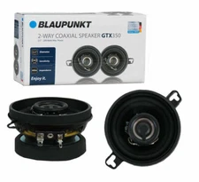 Blaupunkt GTX 350 3.5" 2-WAY 200W MAX Power Car Audio Coaxial  Speakers (PAIR) 