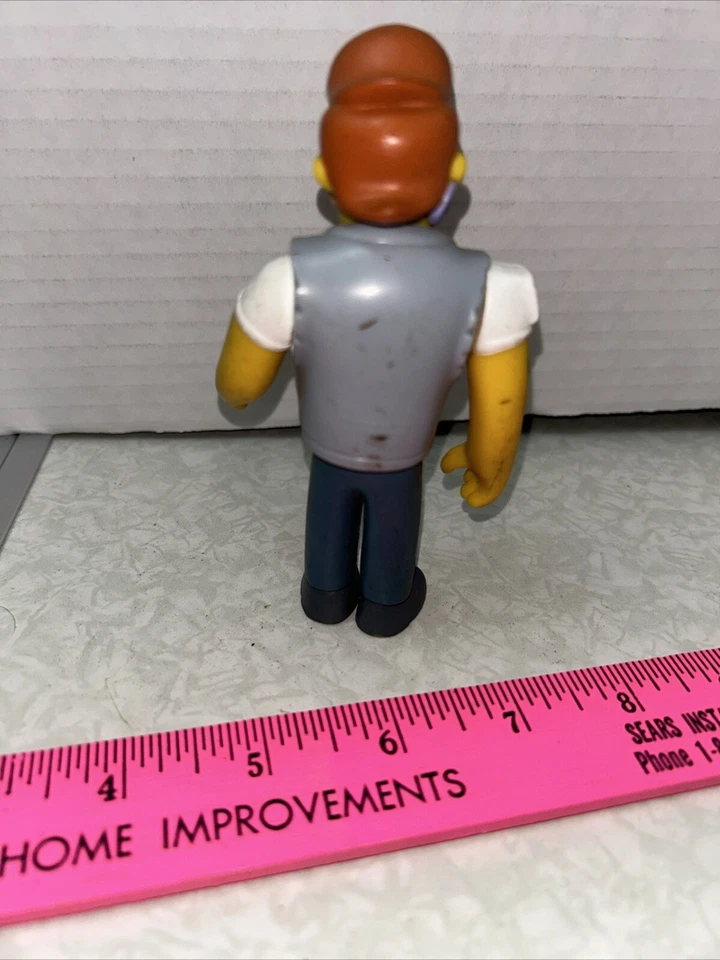 Figura de acción SNAKE Los Simpson WOS World Of Springfield Playmates A4 Foto 2 de 4